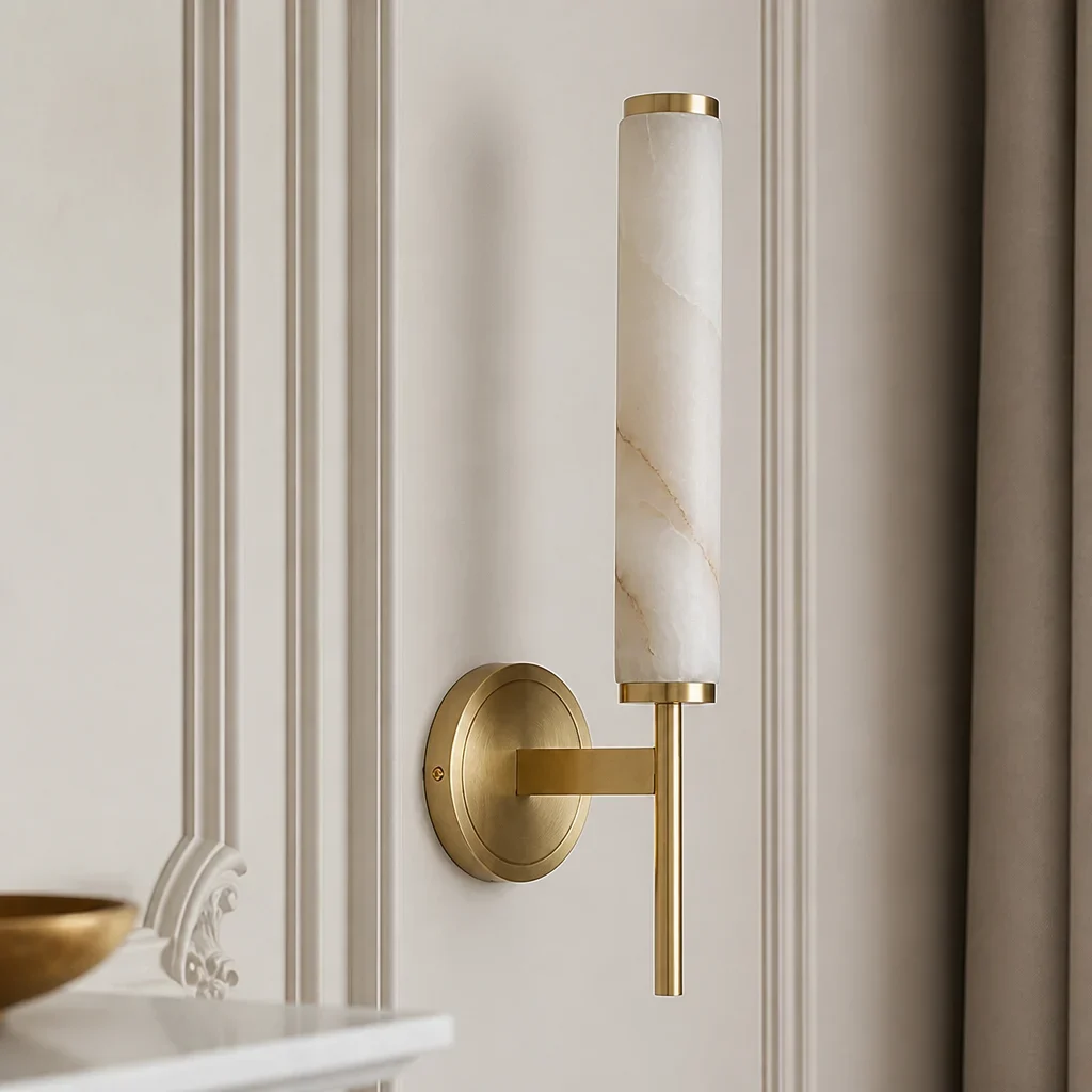 MADDISON Stone Brass