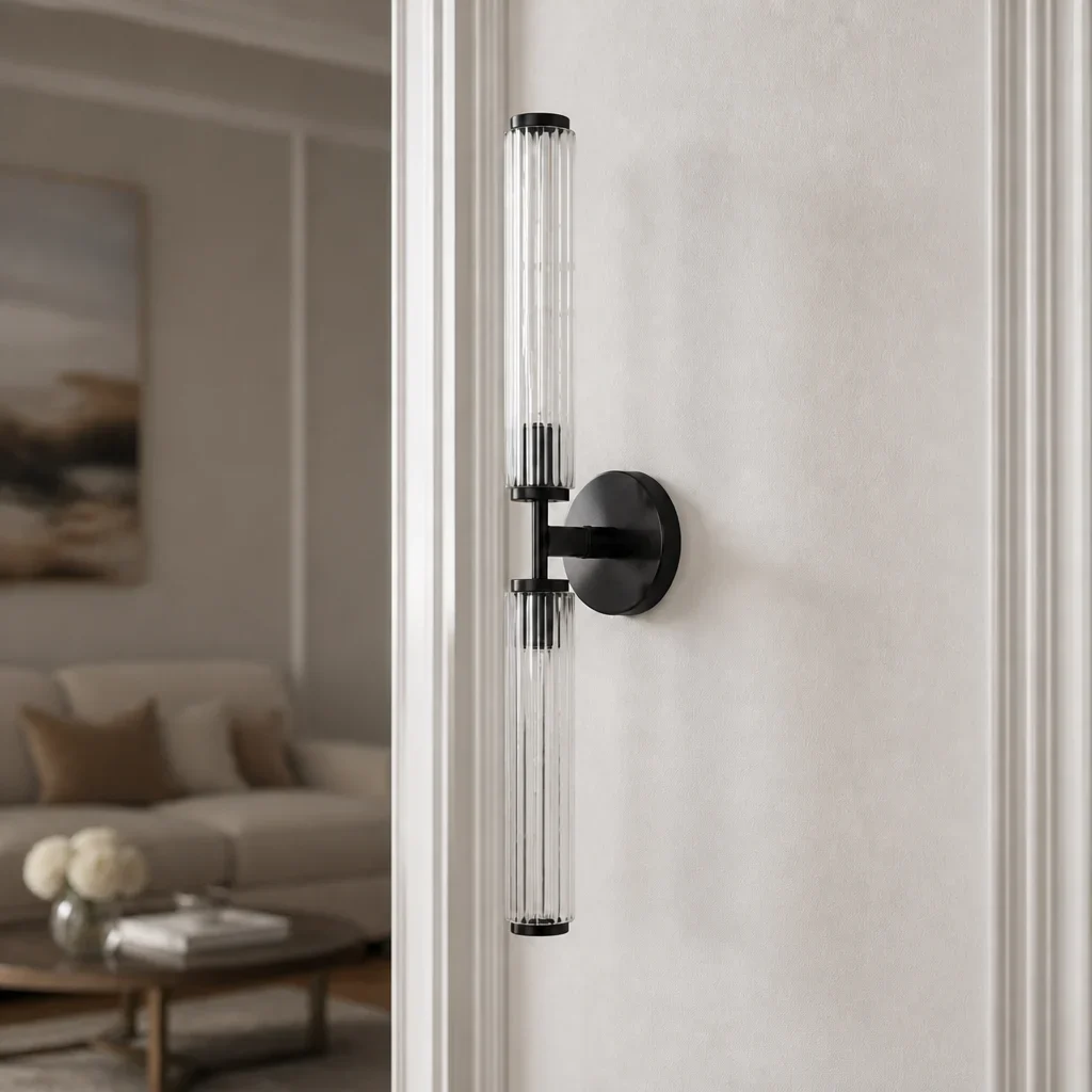 MADDISON Double Glass Black